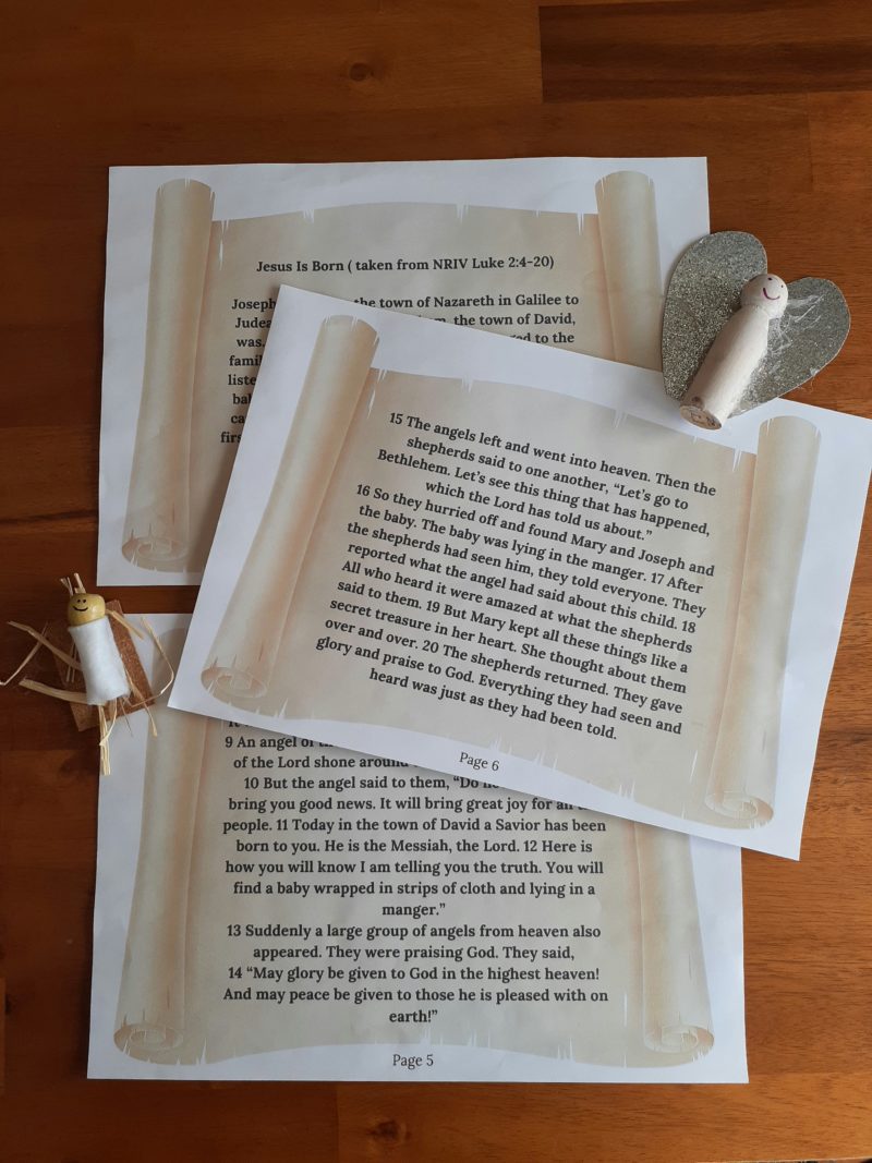 Nativity Christmas Study Bundle (Ages 4-10) Digital Download Printable Bundle - Image 4