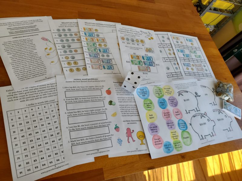 New Zealand Money Unit Study Bundle (Ages 5-10) Digital Download Printable Bundle - Image 15