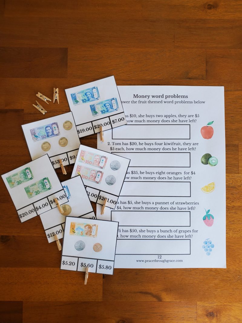 New Zealand Money Unit Study Bundle (Ages 5-10) Digital Download Printable Bundle - Image 7