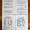Count the coins and notes fun jar games included