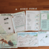 Display of part of the 21 page Ant Unit Study Printed out