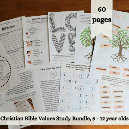 Website feature pic Christian Bible Values Study Bundle