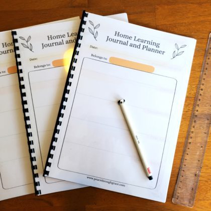 Homeschool Planners - Home Learning Planner and Journal