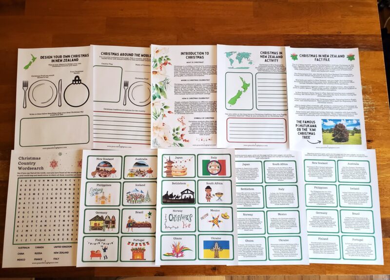 Christmas in NZ & Beyond Unit Study Bundle