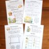 next 4 pages in the farm to table unit study