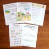last 5 pages in the farm to table unit study